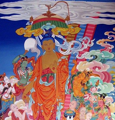 Buddha’s Descent from Tushita Heaven